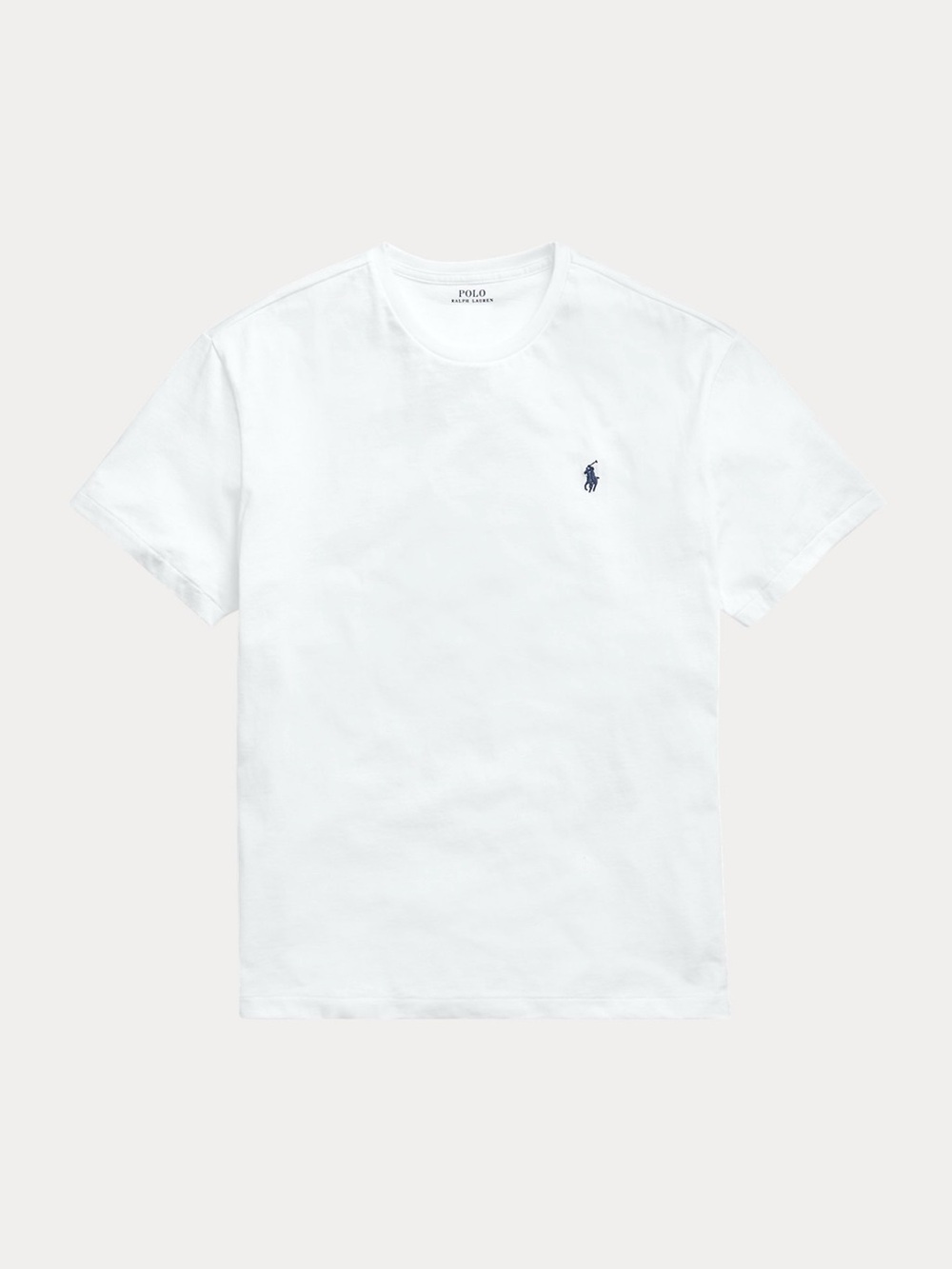 Polo Ralph Lauren Classic Fit Jersey Crewneck T-Shirt with Navy Pony Embroidery - Picture 4 of 6
